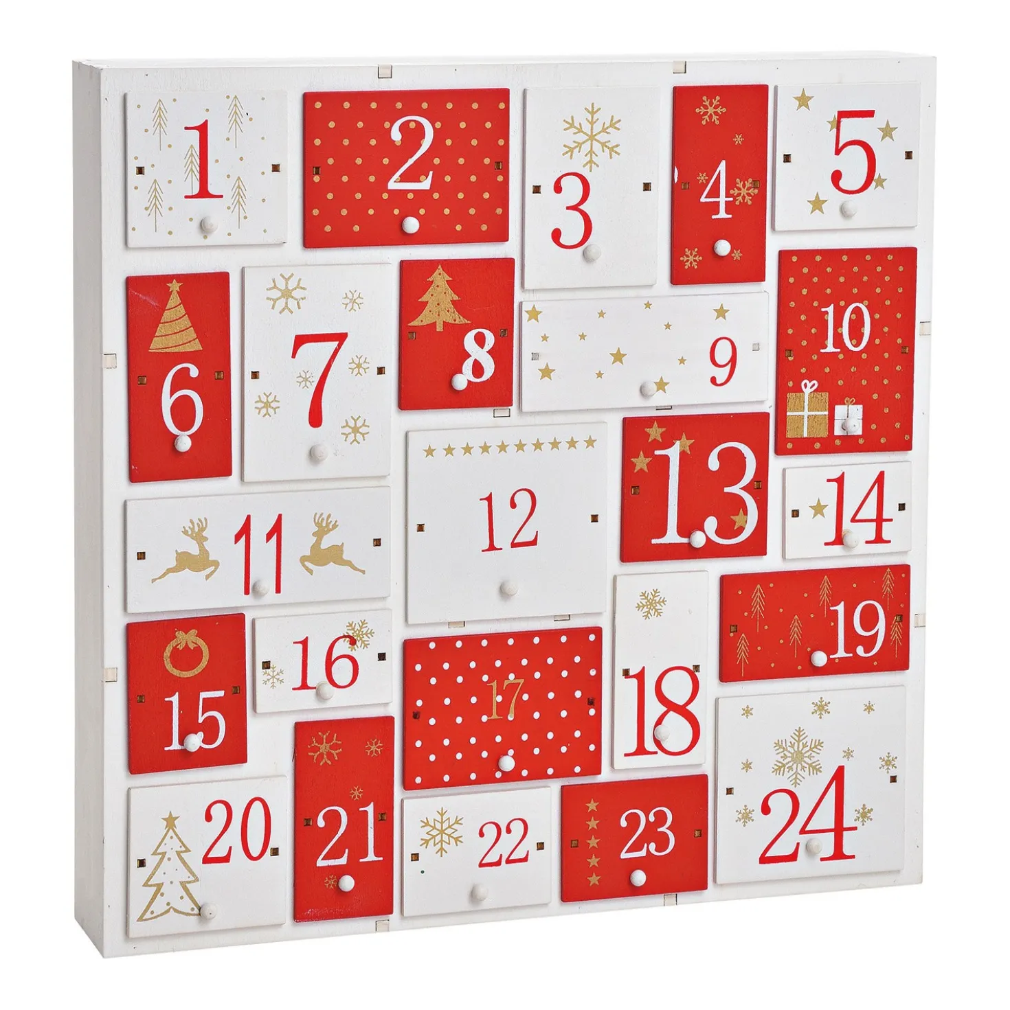 Adventskalender aus Holz