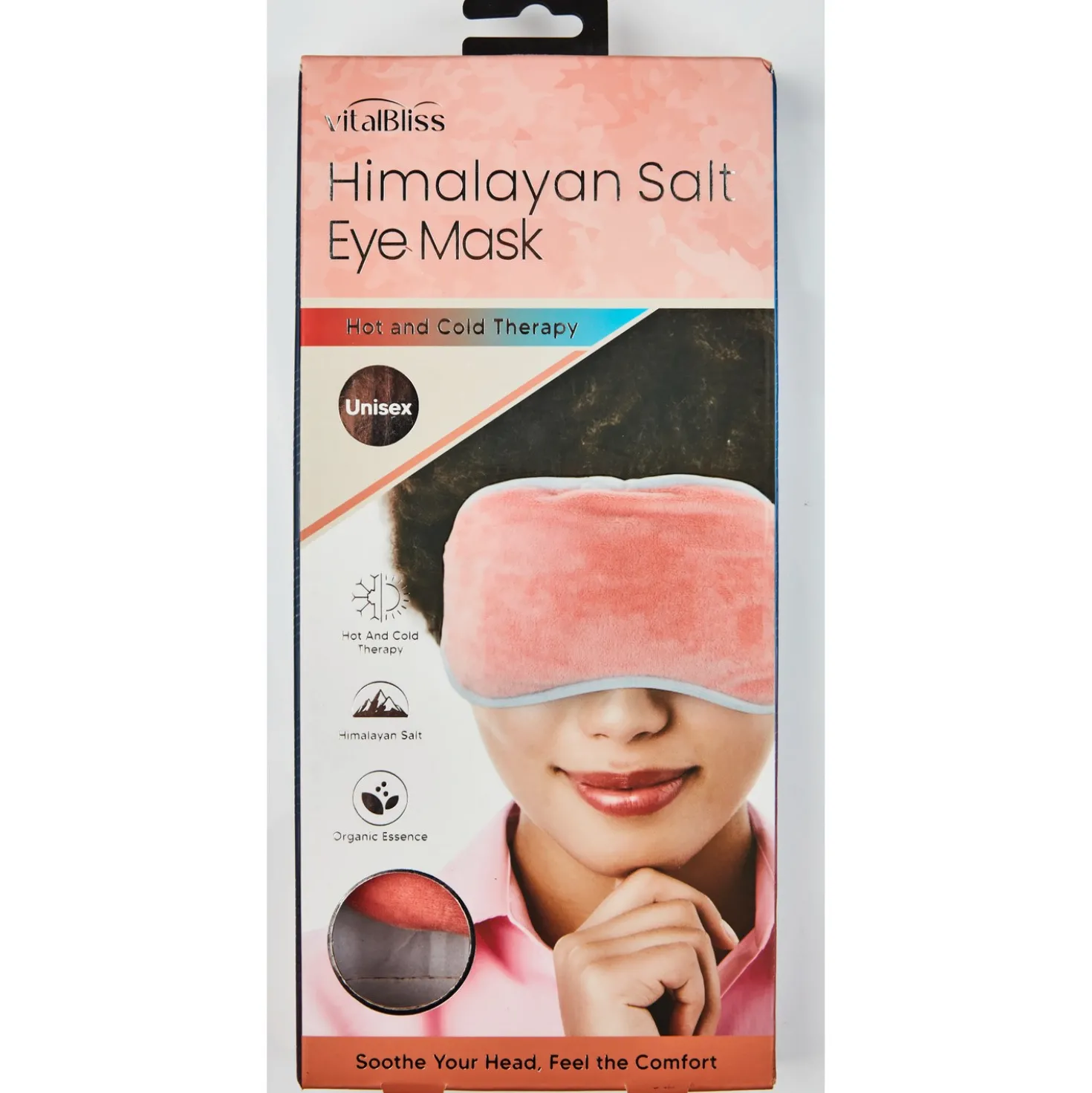 Augenmaske mit Himalayasalz