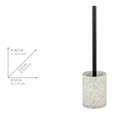 Bad-Accessoire Set „Ortezzano“, 3-tlg. aus Polyresin WENKO