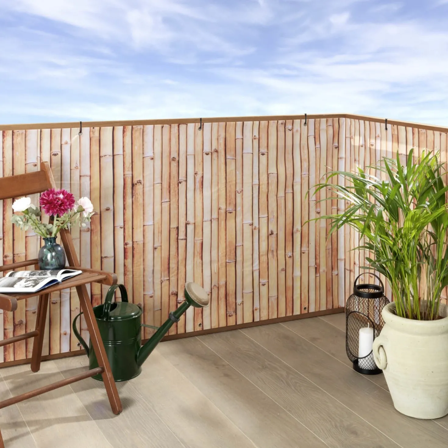 Balkon-Sichtschutz Bambus MAXIMEX
