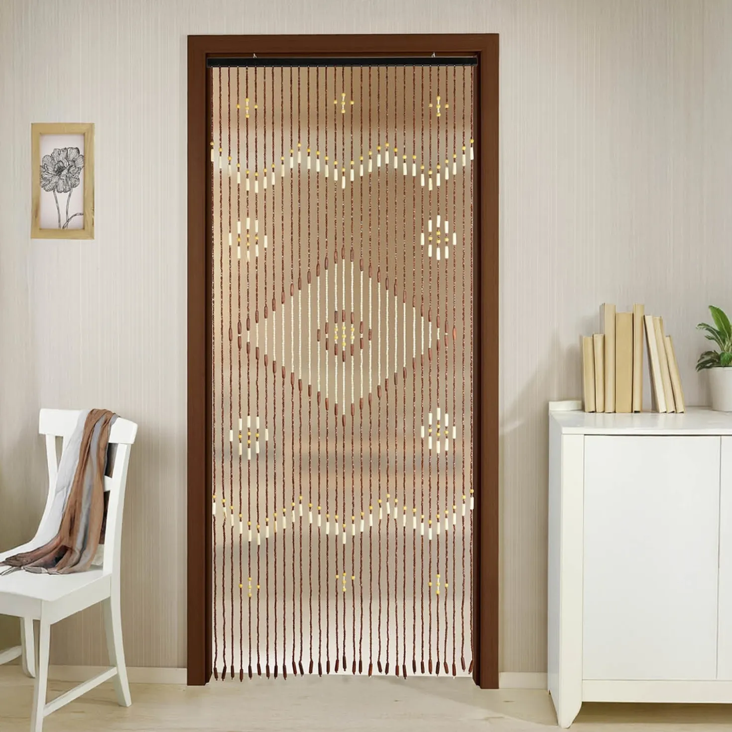 Bambusvorhang Rhombus 90×200 cm MAXIMEX