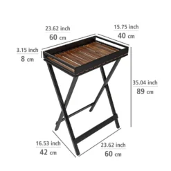Beistelltisch mit Tablett Taba WENKO
