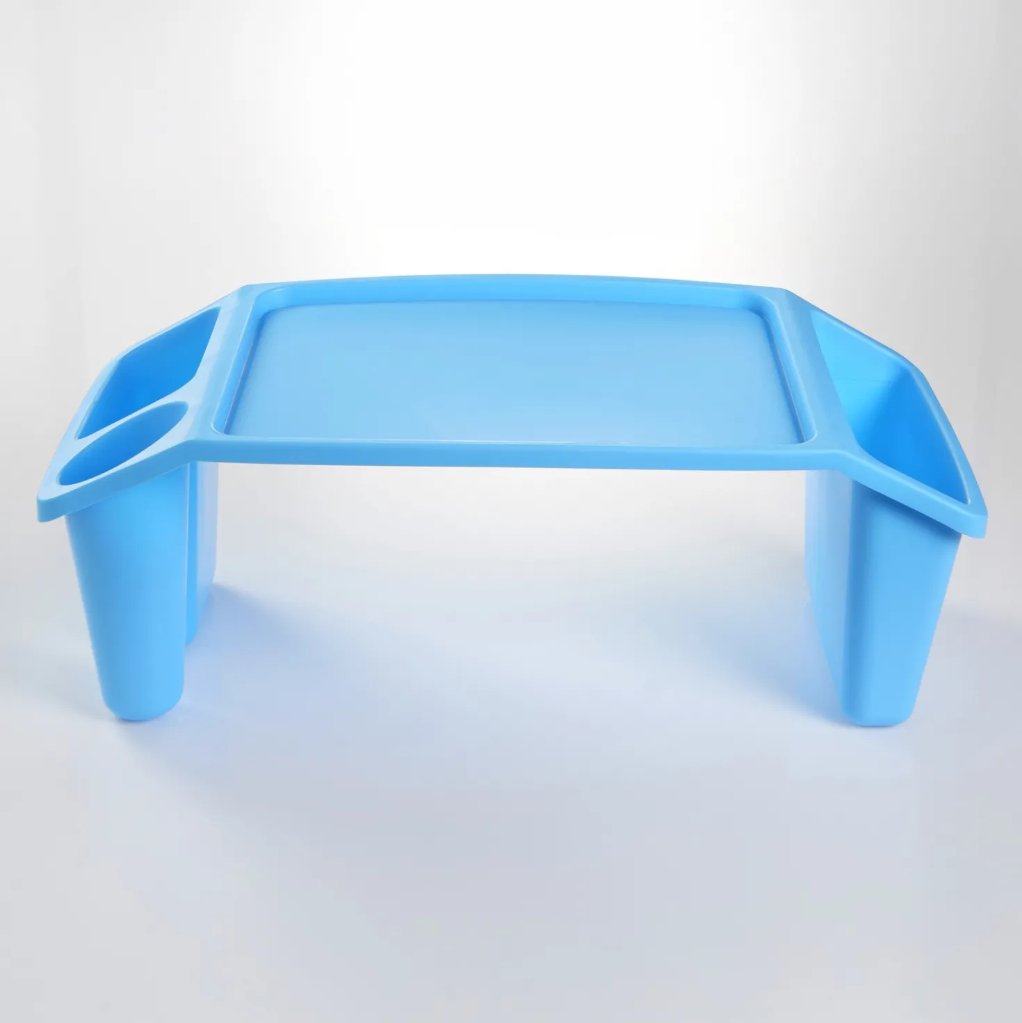 Betttablett blau