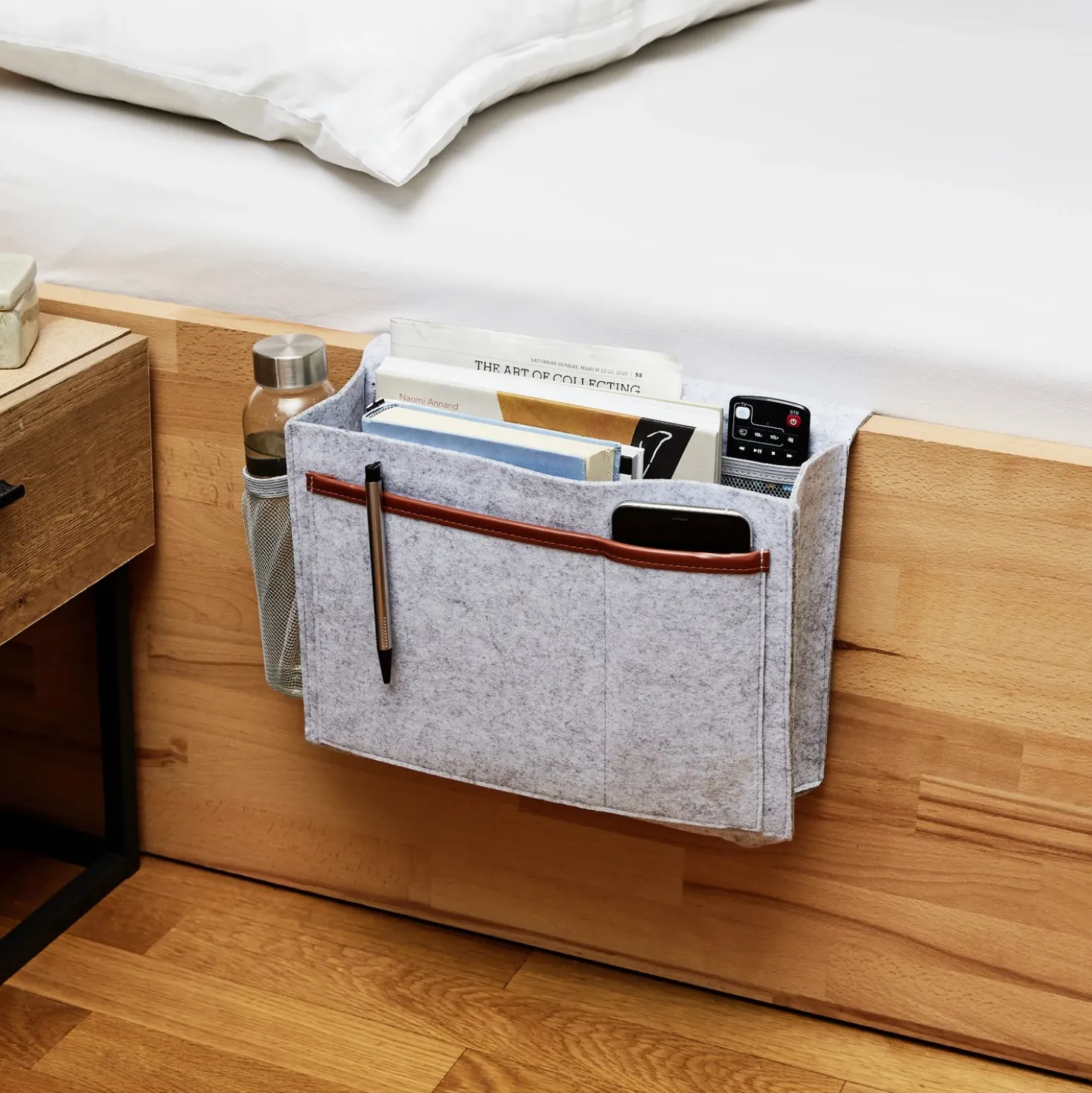 Betttasche zum Einhängen