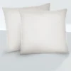 biberna Feinjersey-Kopfkissenbezug Doppelpack grau, 2x 80x80 cm