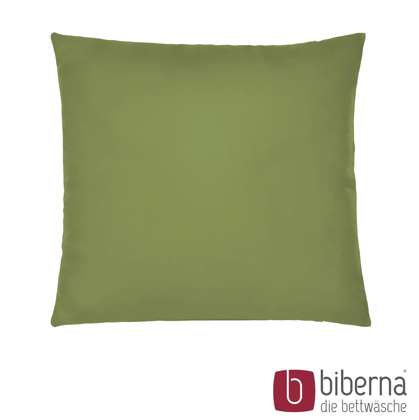 biberna Feinjersey-Kopfkissenbezug Doppelpack fichte, 2x 40x40 cm