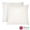 biberna Feinjersey-Kopfkissenbezug Doppelpack natur, 2x 40x40 cm