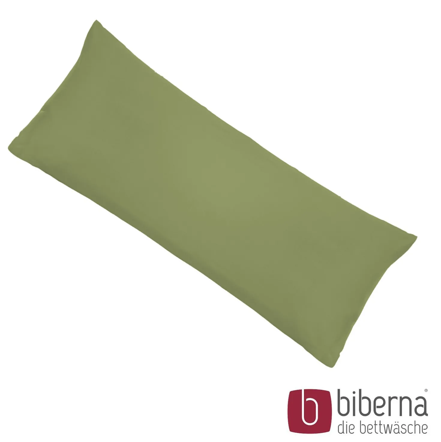 biberna Feinjersey-Kopfkissenbezug Doppelpack fichte, 2x 40x60 cm