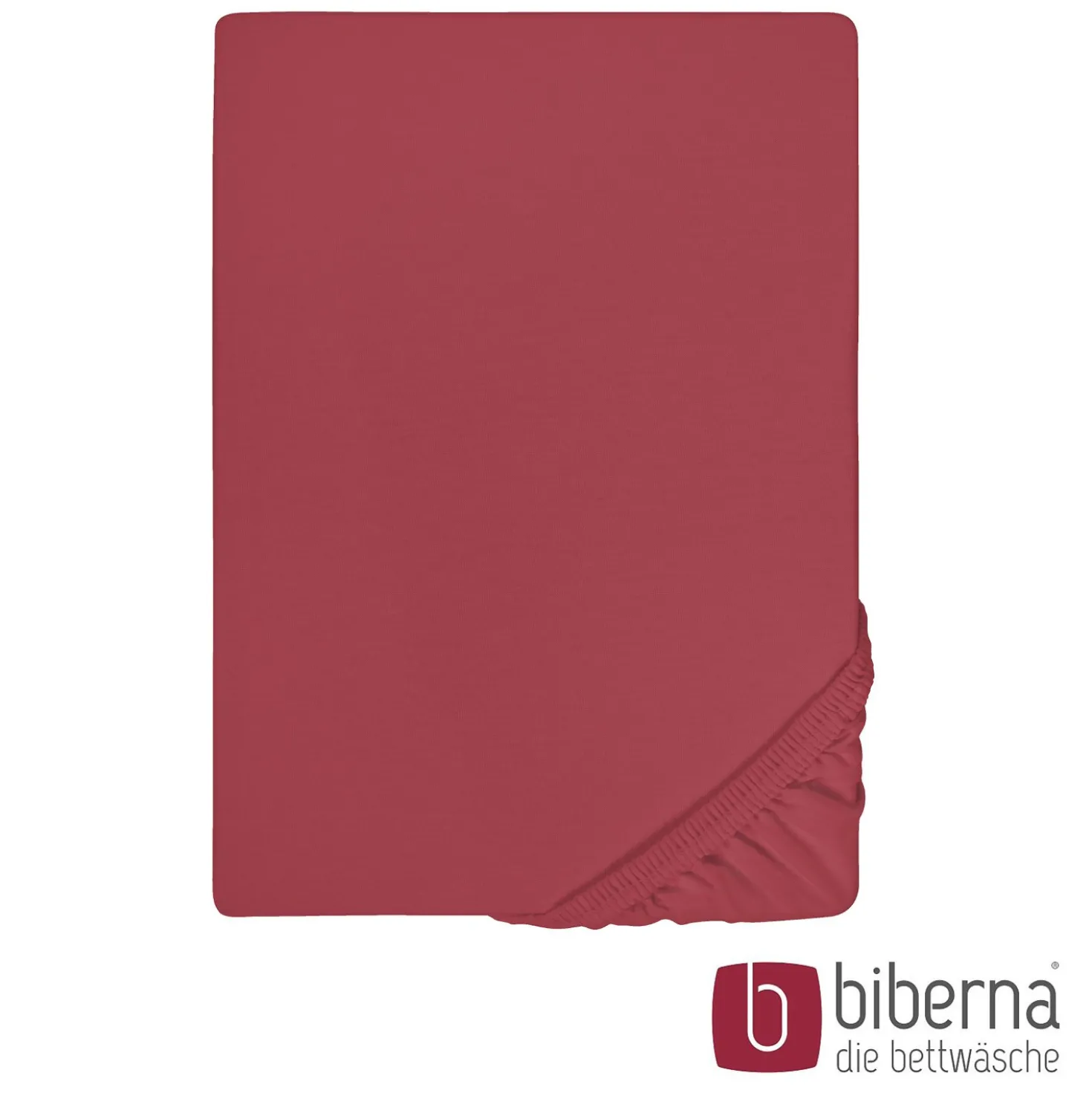 biberna Feinjersey-Spannbetttuch rost, 1x 140x200 cm - 160x200 cm