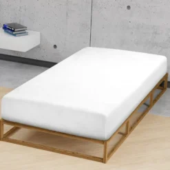 biberna Feinjersey-Spannbetttuch weiss, 1x 180x200 cm - 200x200 cm