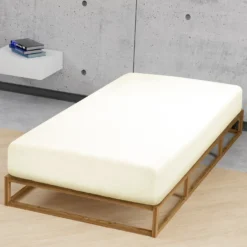 biberna Jersey-Elastic-Spannbetttuch perlmutt, 1x 180x200 cm - 200x220 cm