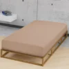 biberna Jersey-Elastic-Spannbetttuch macchiato, 1x 140x200 cm - 160x220 cm