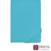 biberna Jersey-Elastic-Spannbetttuch türkis, 1x 140x200 cm - 160x220 cm