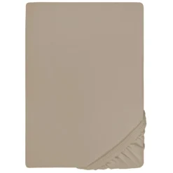 biberna Jersey-Elastic-Topper-Spannbetttuch basalt, 1x 90x190 cm - 100x220 cm