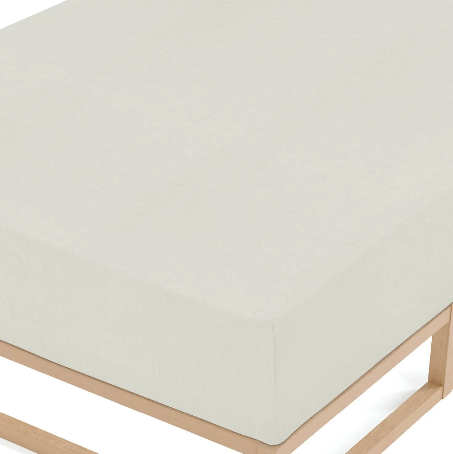 biberna Spannbetttuch Melange uni grau, 1x 140x200 cm - 160x200 cm