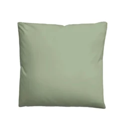 biberna Tencel-Flanell Bettwäsche uni oliv, 135x200 cm + 80x80 cm