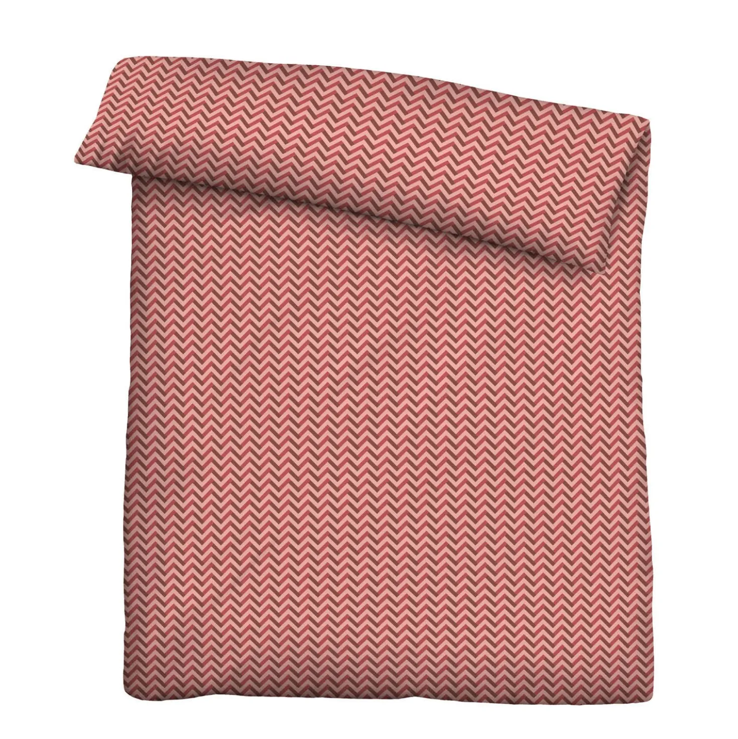 Castell Jersey Bettwäsche Chevron gold, 1x 135x200 cm + 1x 80x80 cm