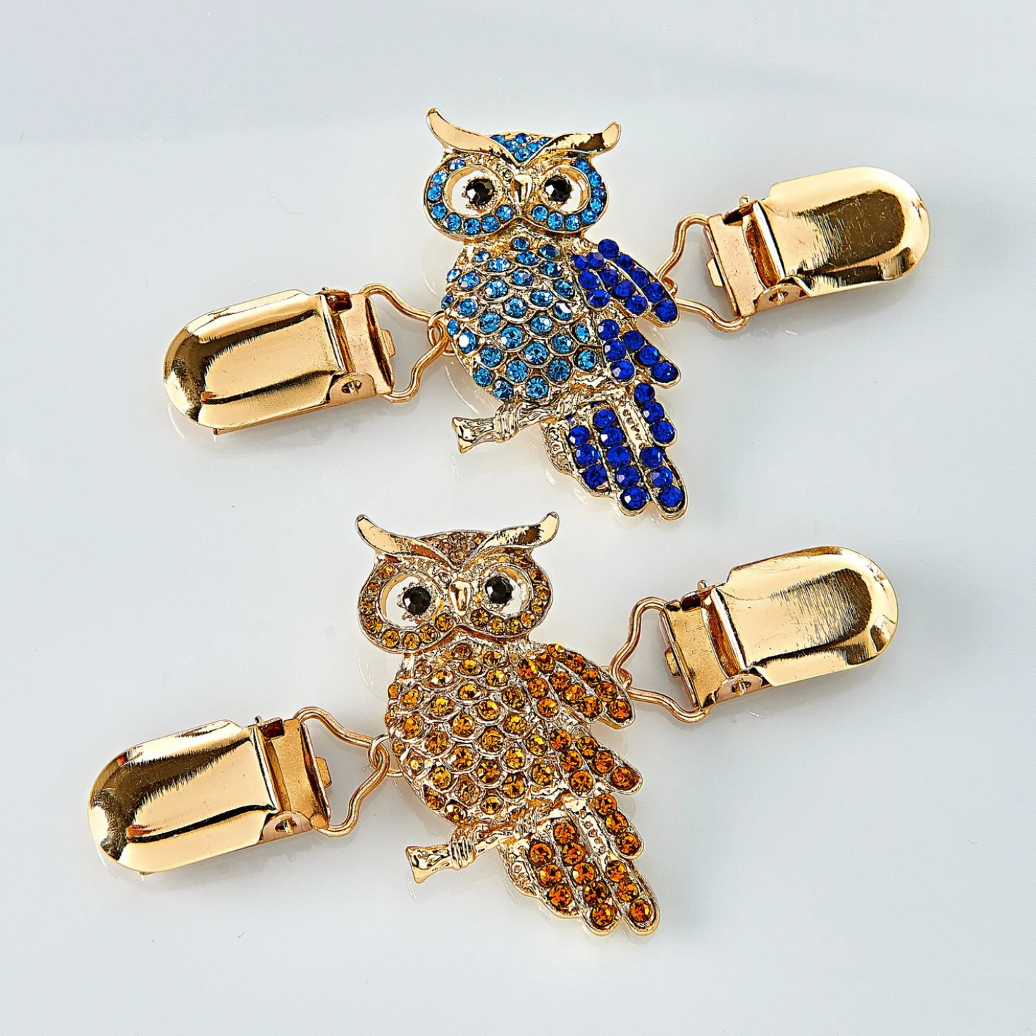 Clip-Verschluss "Eule" 2er-Set