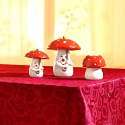 Deko Fliegenpilz aus Polyresin, groß
