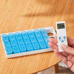 Digitale Pillenbox 7 Tage mit Alarm