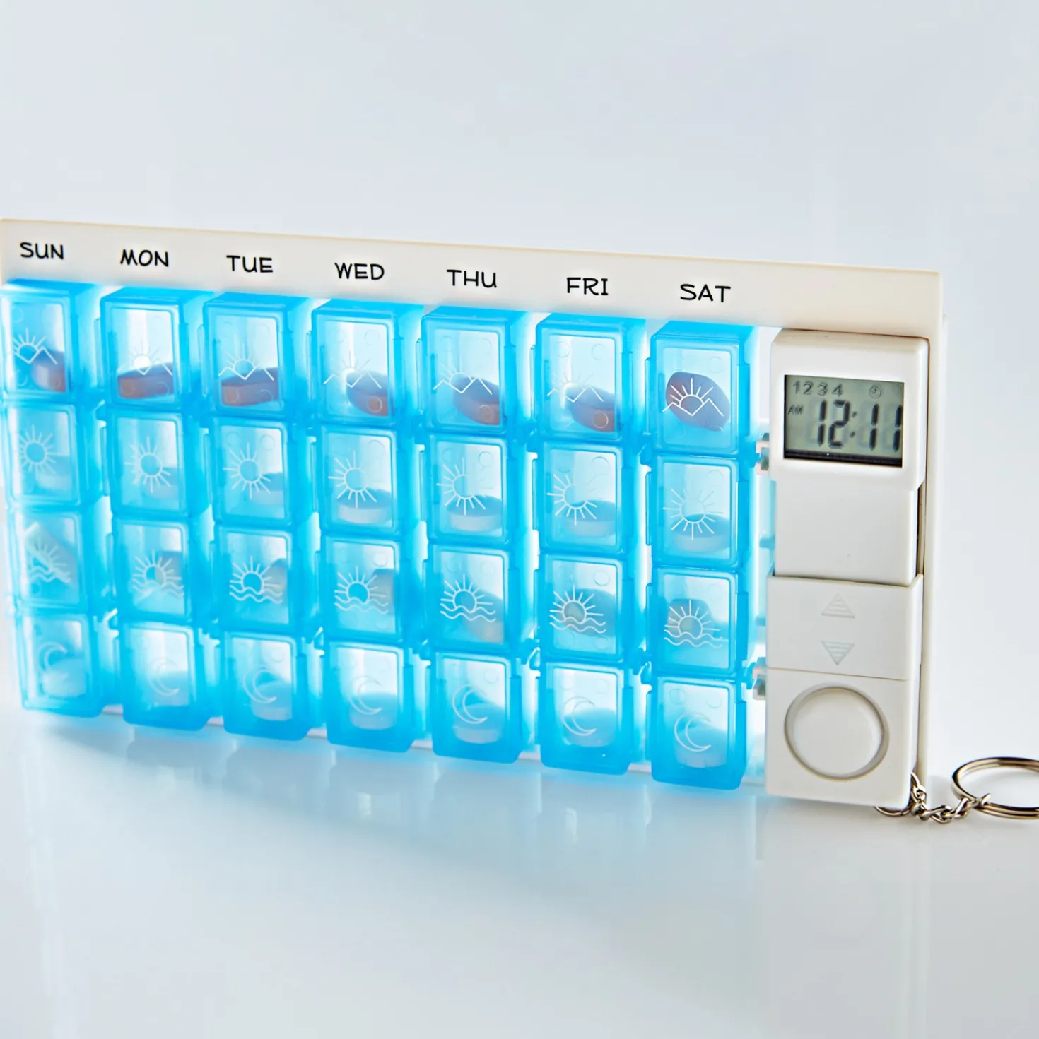 Digitale Pillenbox 7 Tage mit Alarm