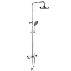 Duschsystem Young Eco mit Thermostat Chrom WENKO