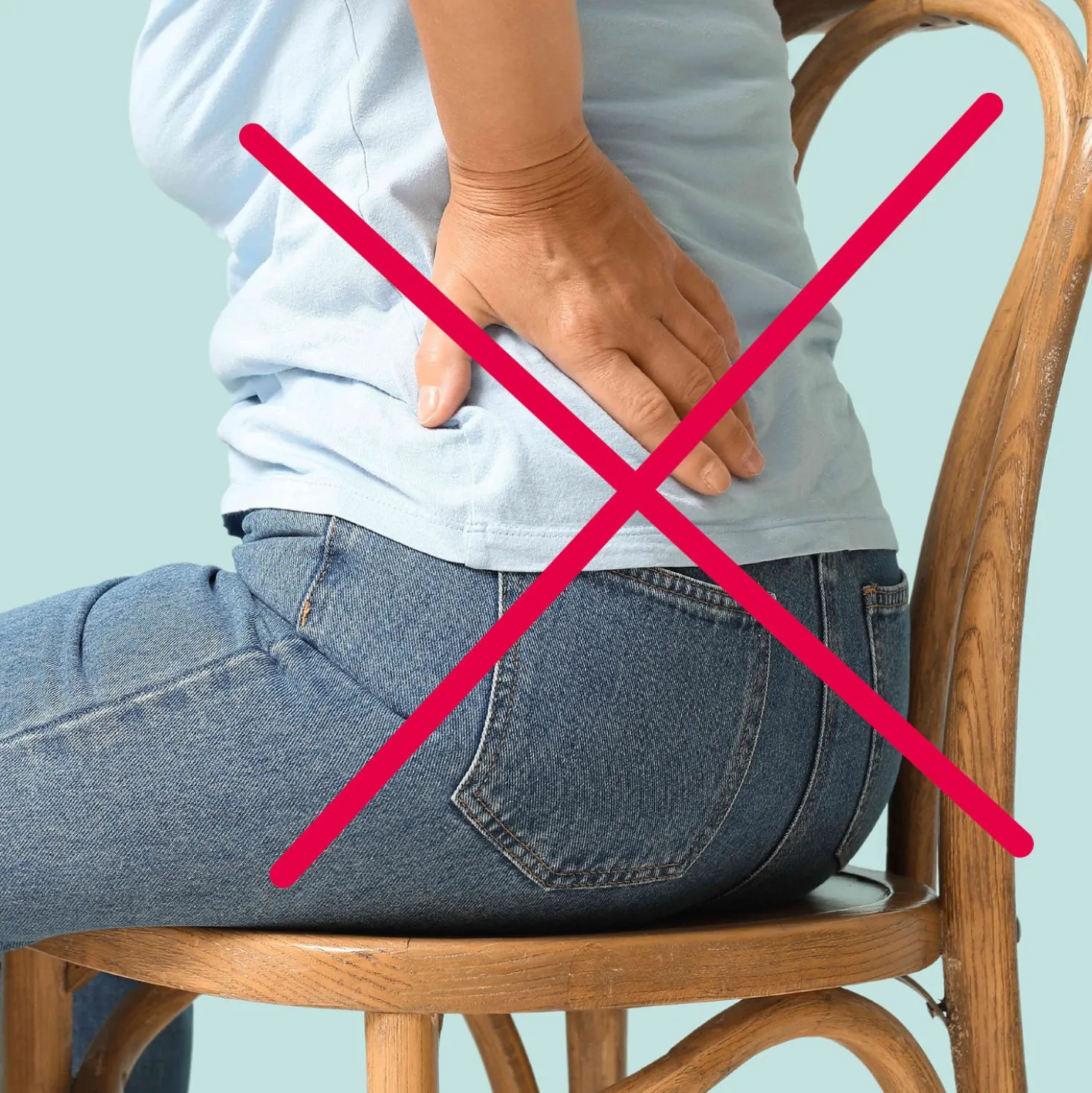 Ergonomischer Sitz zum Mitnehmen