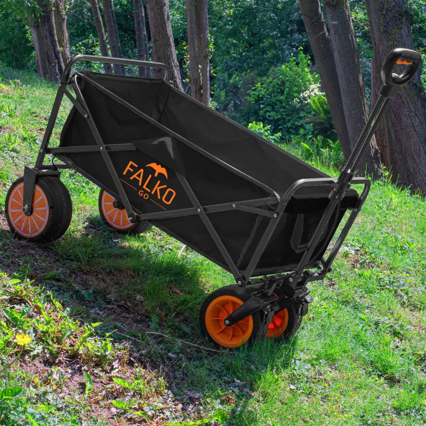 FALKO GO Elektrischer Bollerwagen