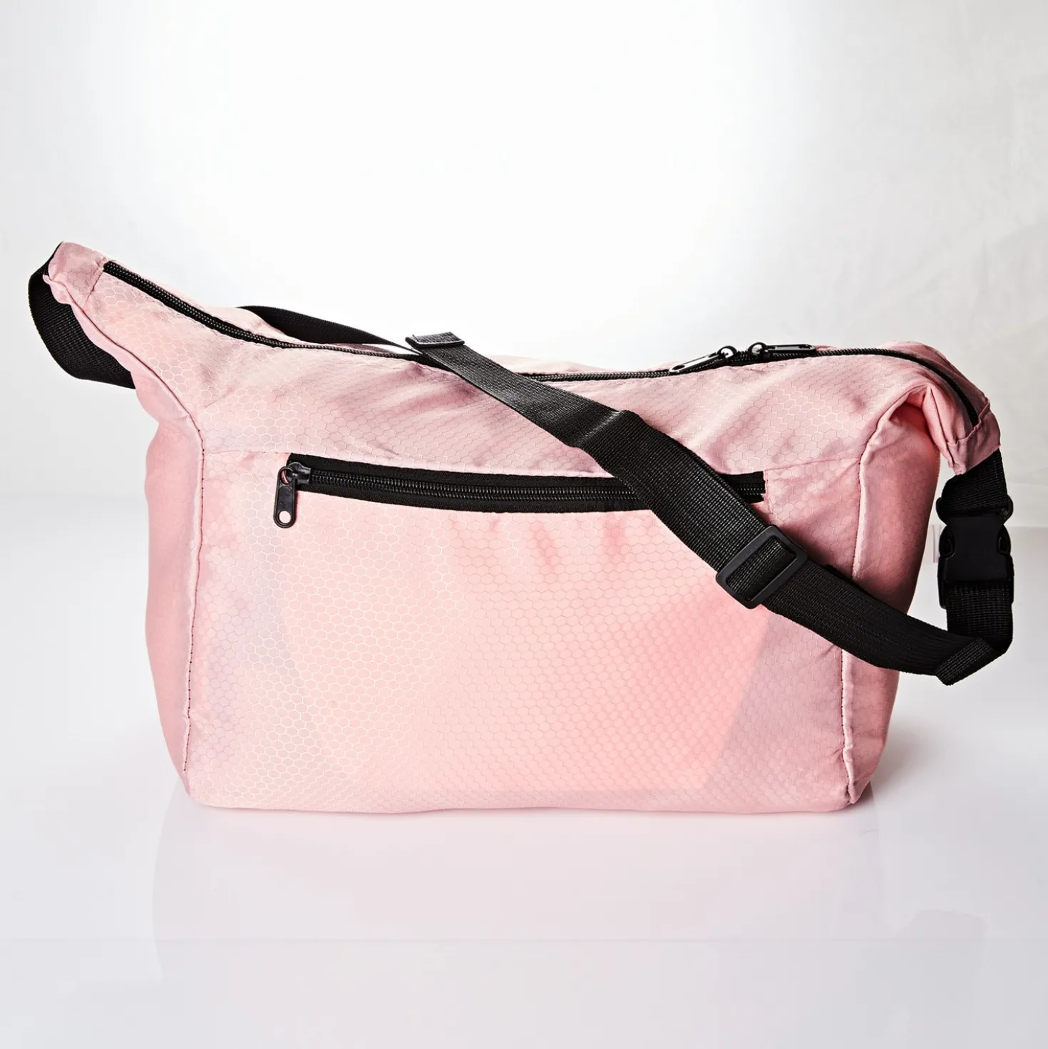Falttasche „Edda” rosé/schwarz