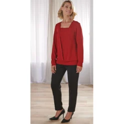 Feinstrick-Pullover 