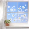 Fensterbild "Blumen" weiß