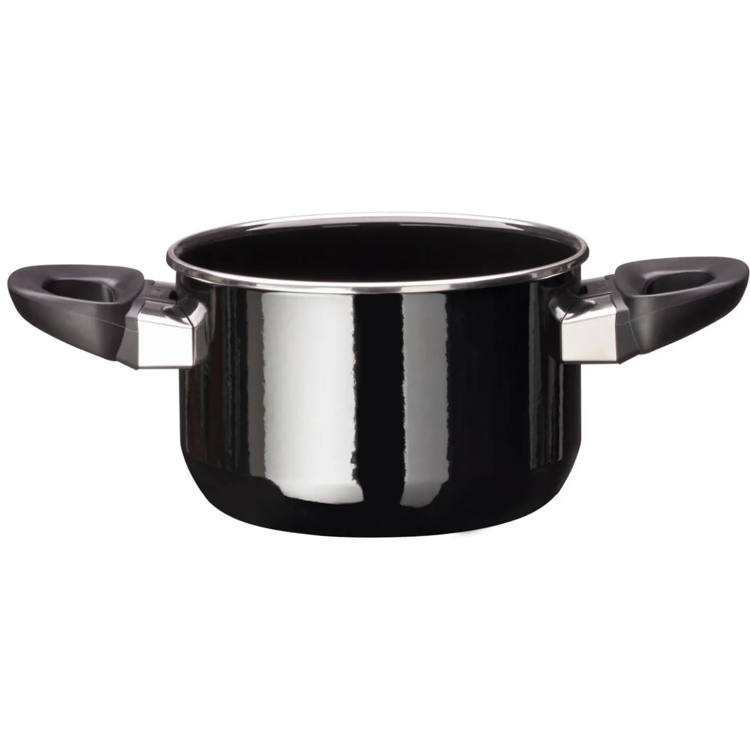 Fleischtopf 16cm Modesto Line black SILIT
