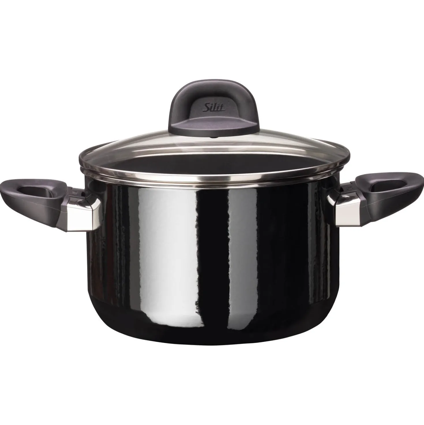 Fleischtopf 20cm Modesto Line black SILIT