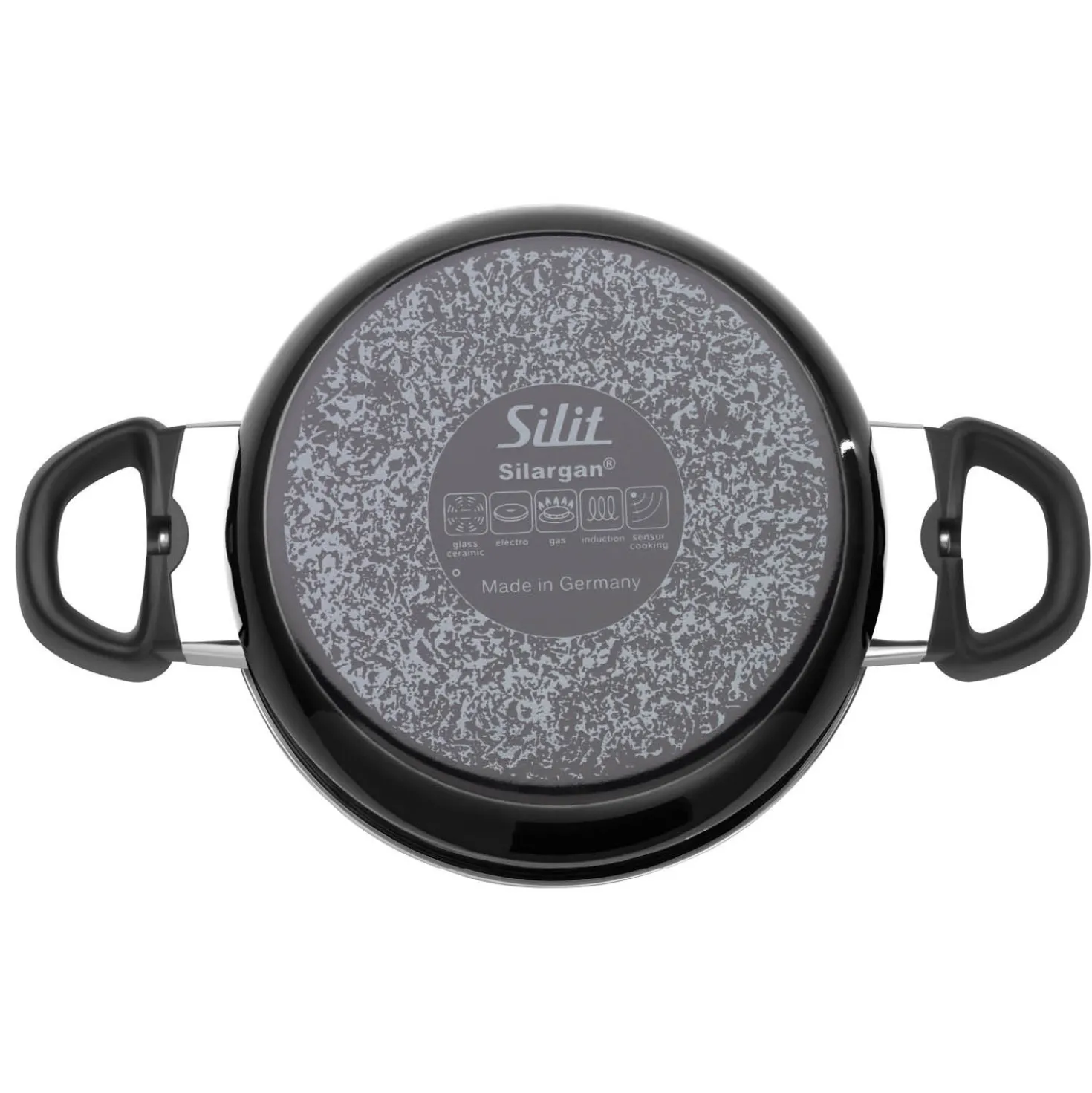 Fleischtopf 20cm Modesto Line black SILIT