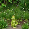 Froschkönig Figur aus Magnesia