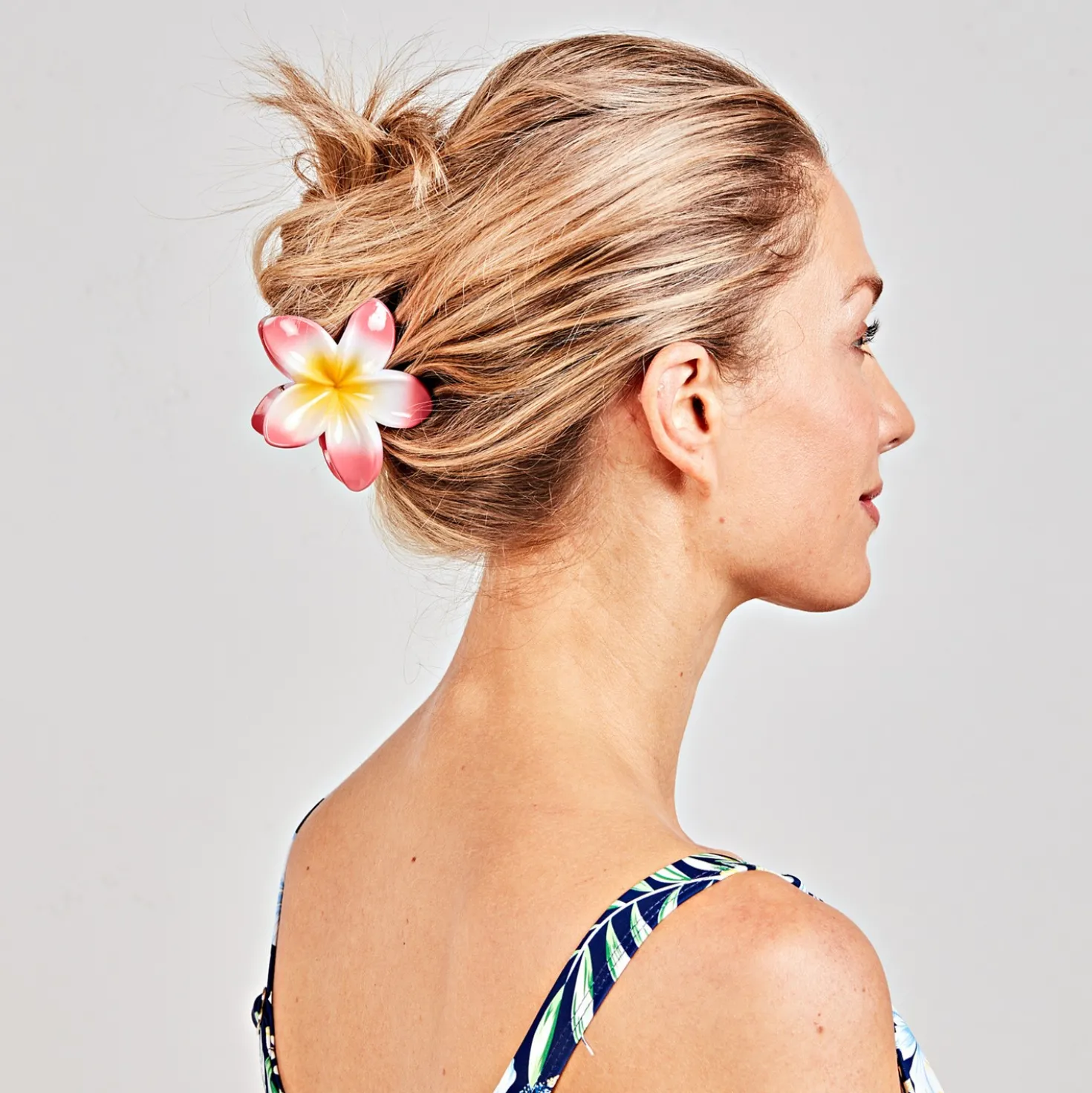 Haarklammern „Hibiskus” 3er-Set
