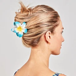 Haarklammern „Hibiskus” 3er-Set