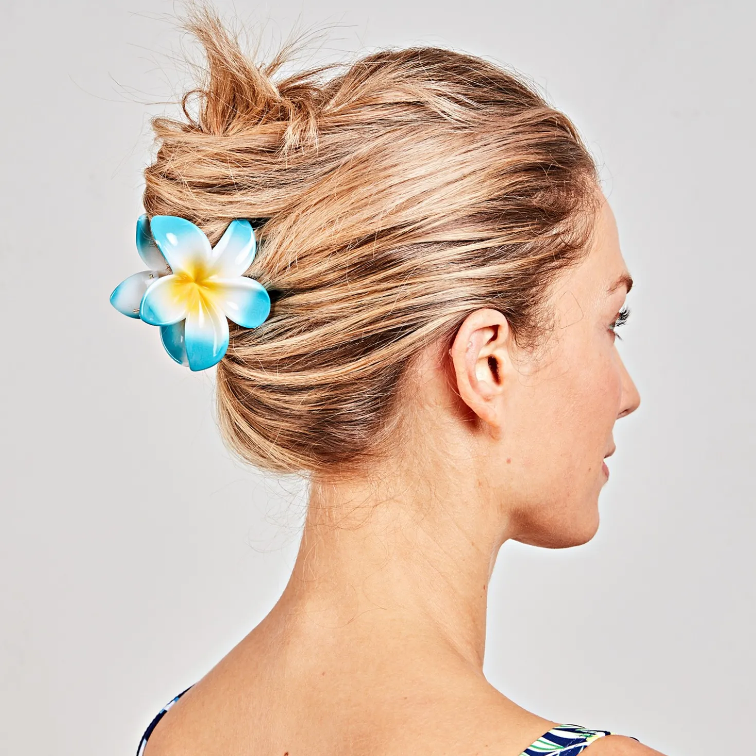 Haarklammern „Hibiskus” 3er-Set