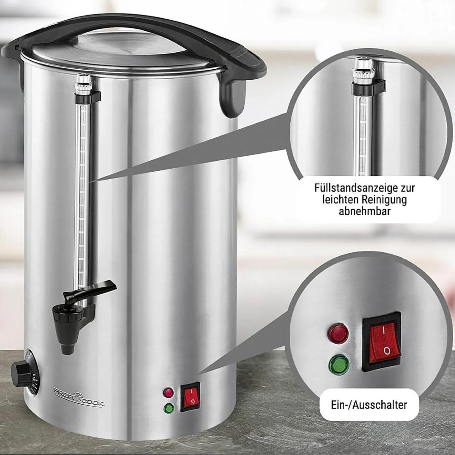 Heißgetränkeautomat PC-HGA 1196 PROFI COOK