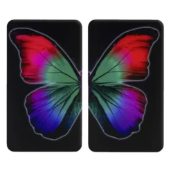 Herdabdeckplatten 2er Set Butterfly by Night WENKO
