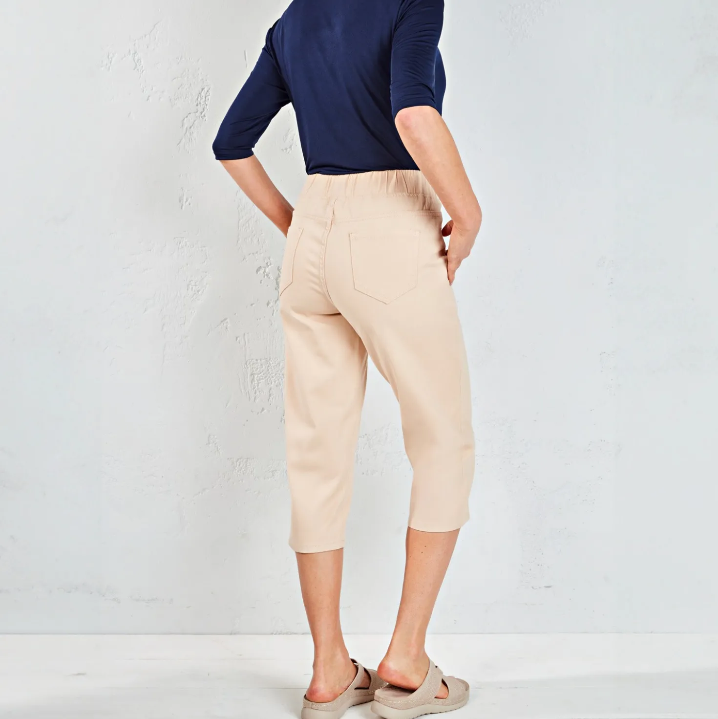 7/8-Hose "Tilda" creme