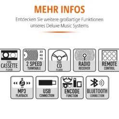 7-in-1 Musikanlage