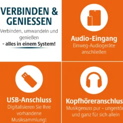 7-in-1 Musikanlage