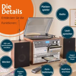 7-in-1 Musikanlage