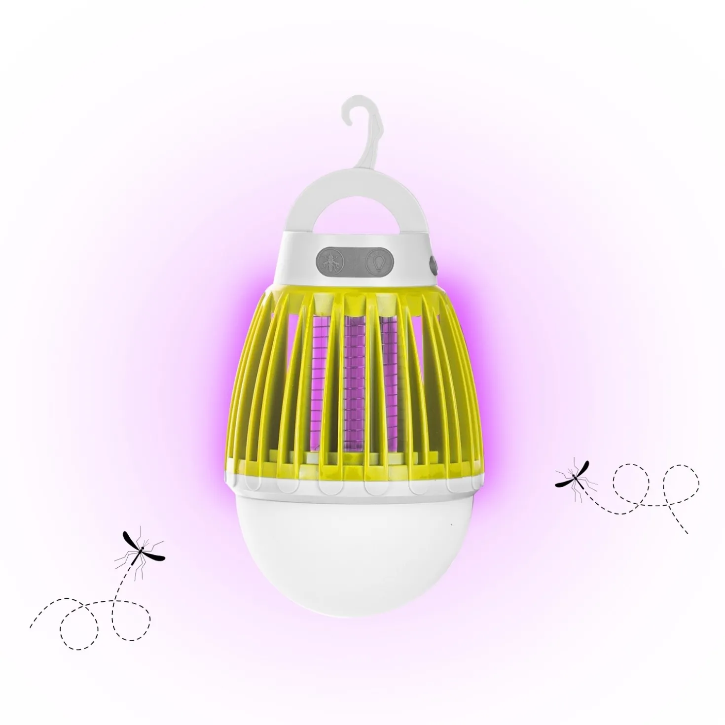 Insektenfalle 3-in-1 mit UV-Licht Genius