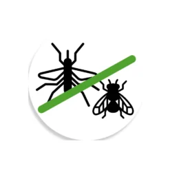 Insektenvorhang für Balkontür mit Magnet