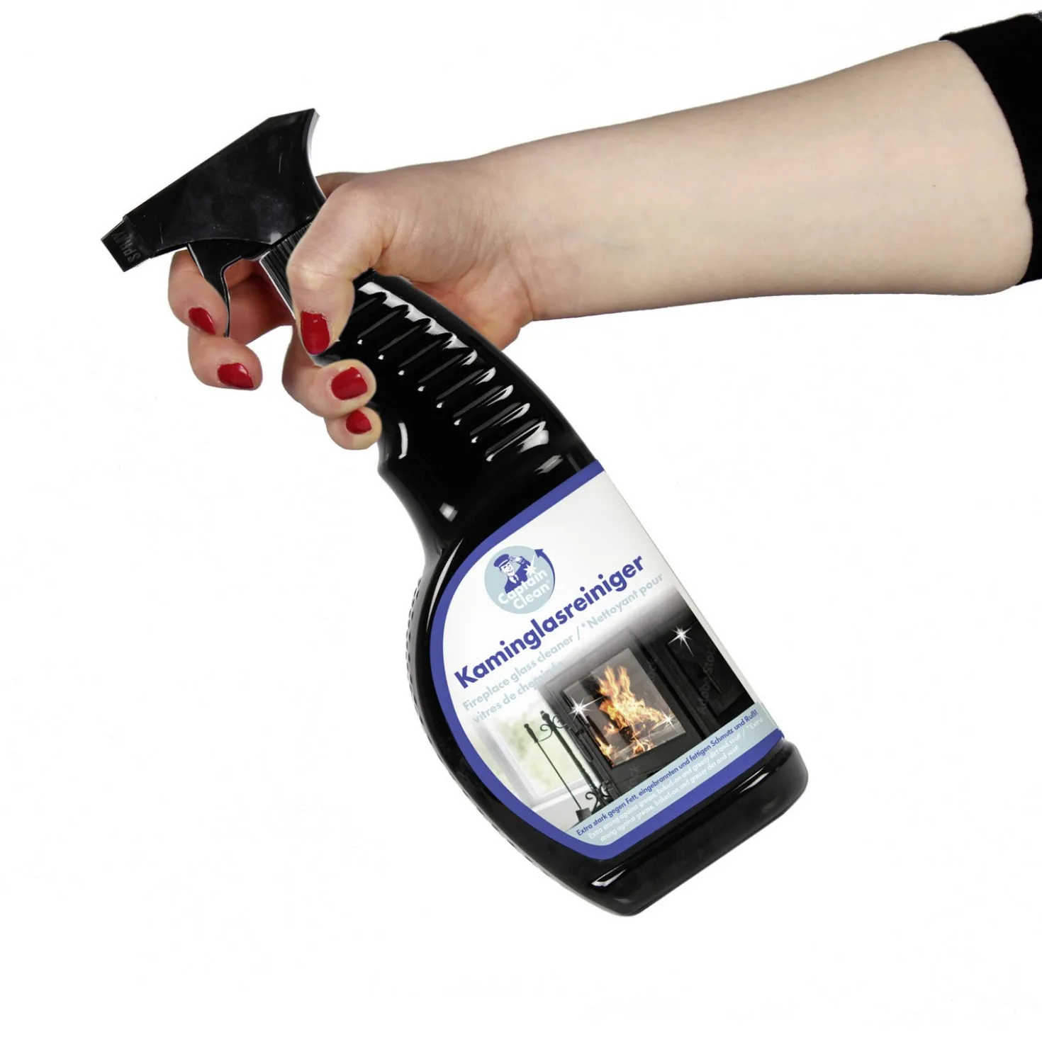 Kaminglasreiniger Captain Clean 650 ml