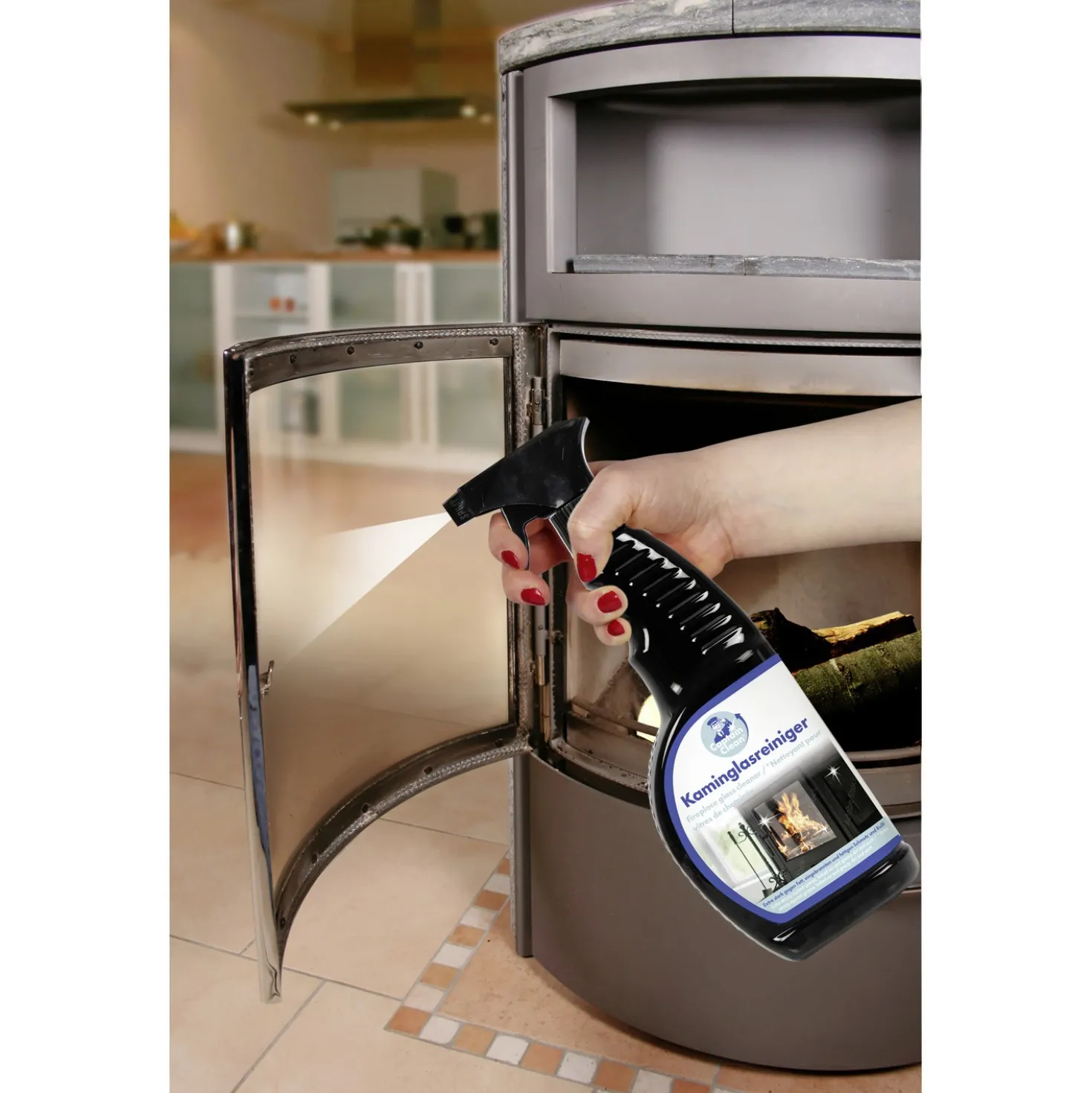 Kaminglasreiniger Captain Clean 650 ml