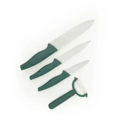 Küchenmesser 3er-Set & Schäler