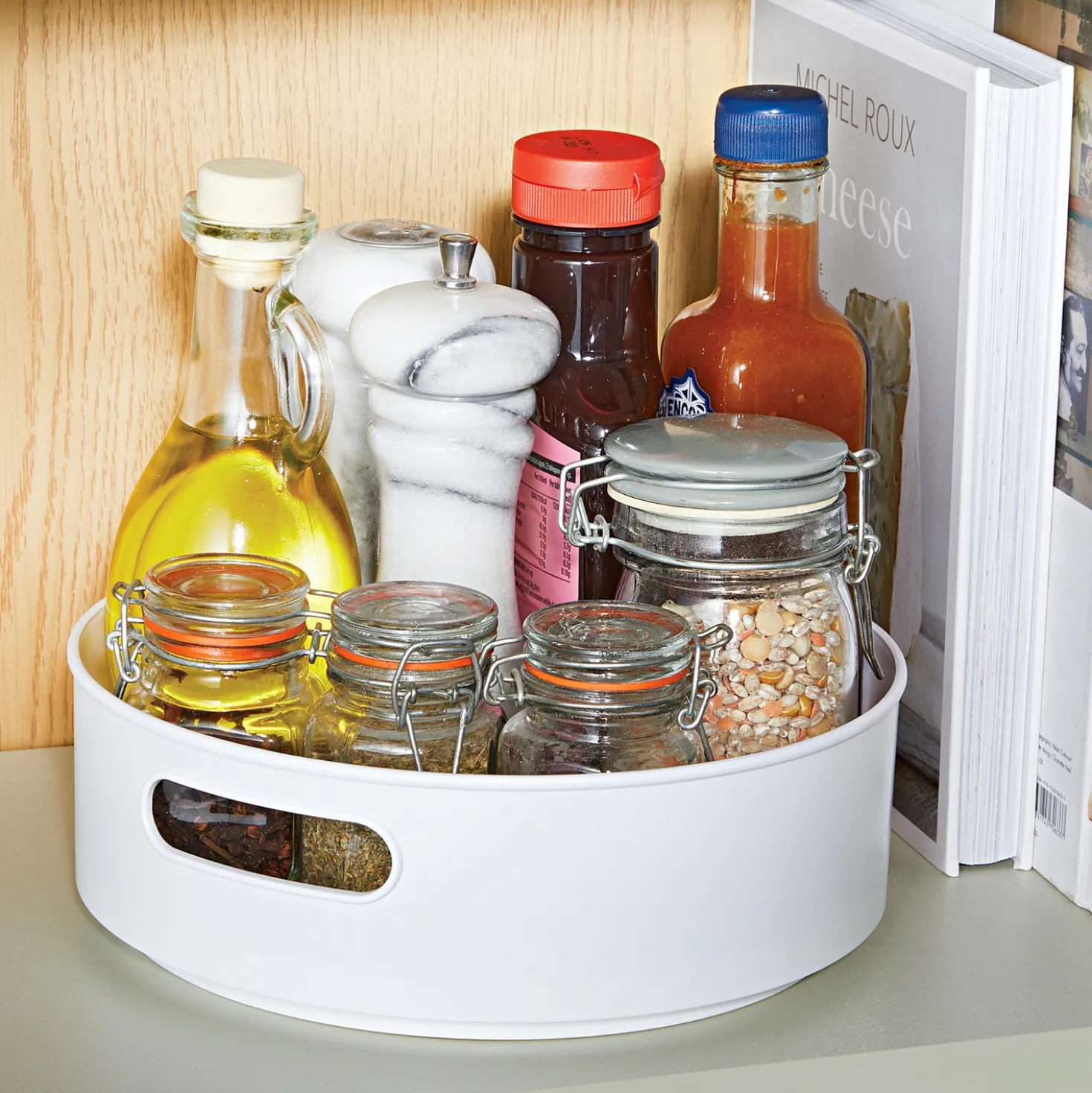 Kühlschrank-Organizer drehbar